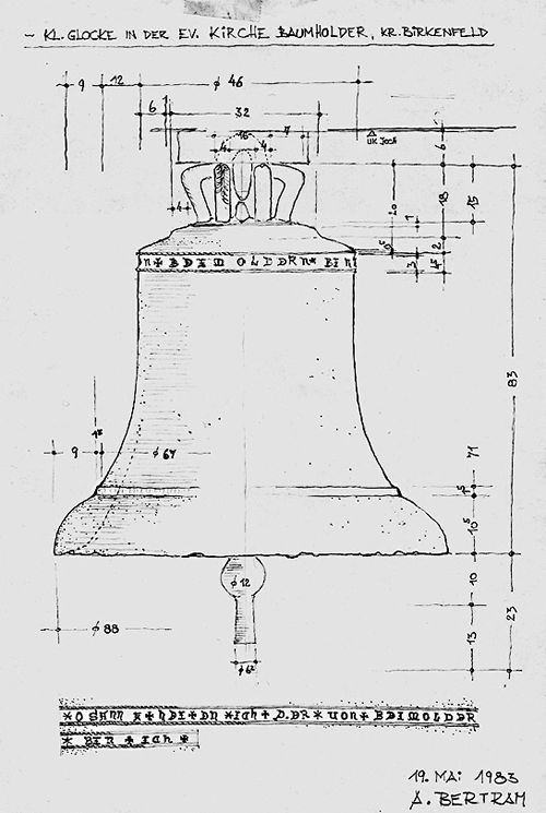 Handskizze Glocke 3 Baumholder